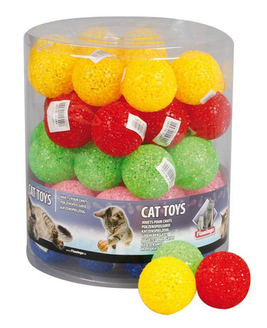 Flamingo Flynn Glitter Ball Cat Toy - OS